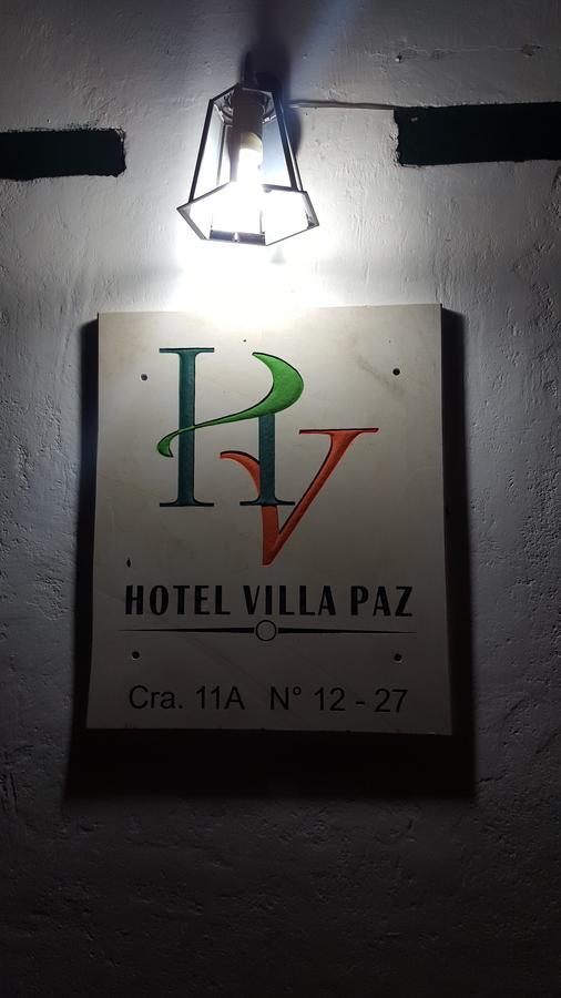Hotel Villa Paz Villa De Leyva Buitenkant foto