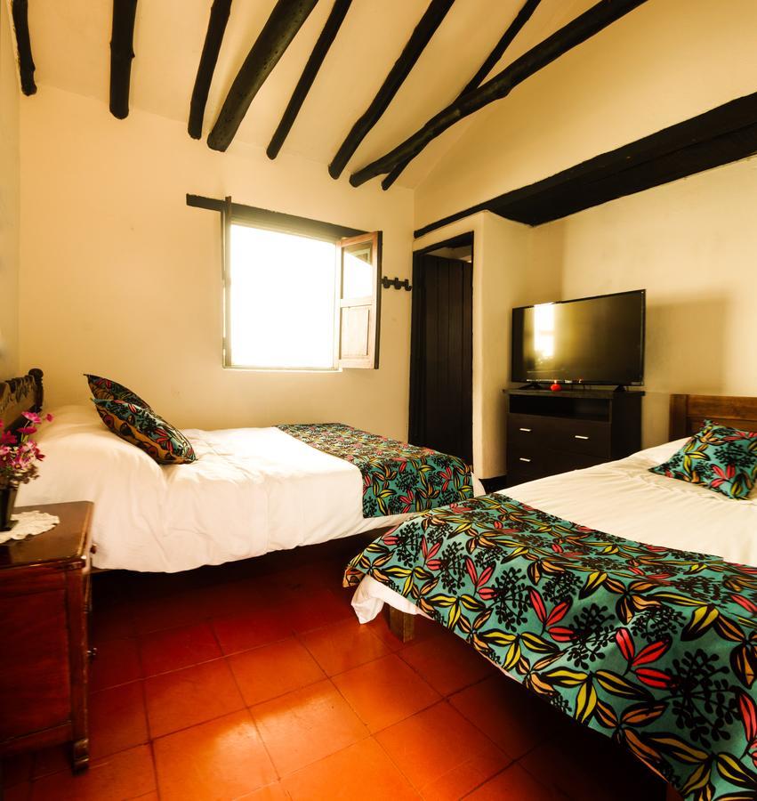 Hotel Villa Paz Villa De Leyva Buitenkant foto